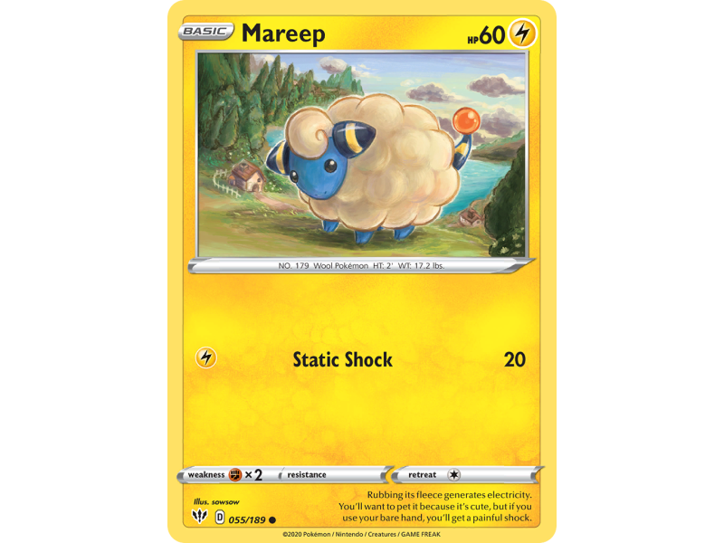 Mareep (Reverse Holo)