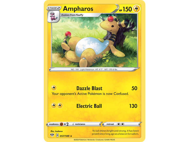 Ampharos (Reverse Holo)