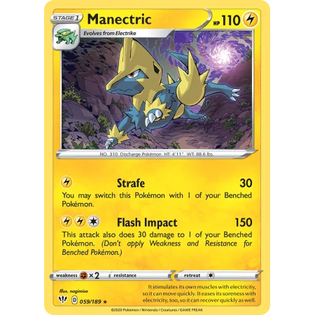 Manectric (Reverse Holo)