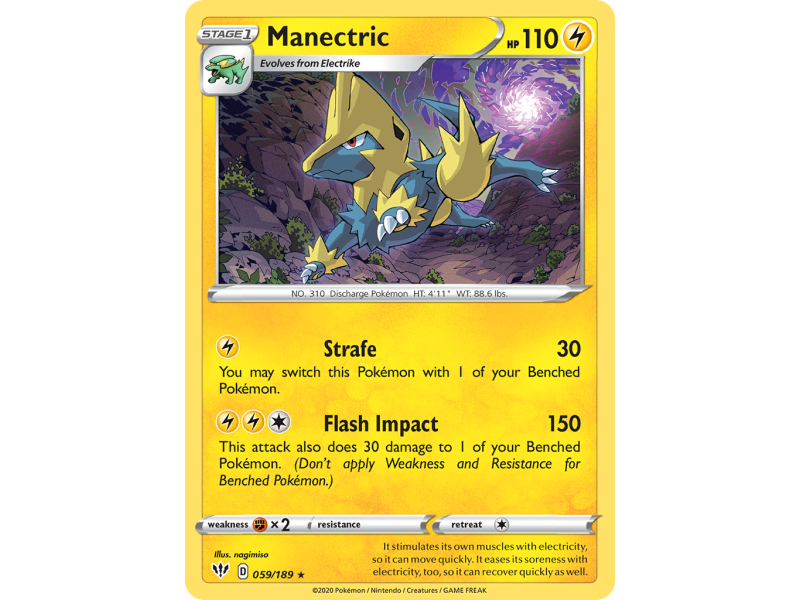 Manectric (Reverse Holo)