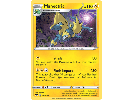 Manectric (Reverse Holo)