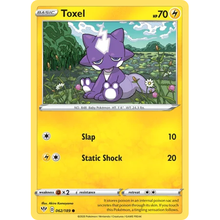 Toxel (Reverse Holo)