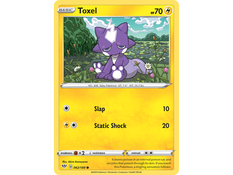 Toxel (Reverse Holo)