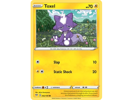 Toxel (Reverse Holo)