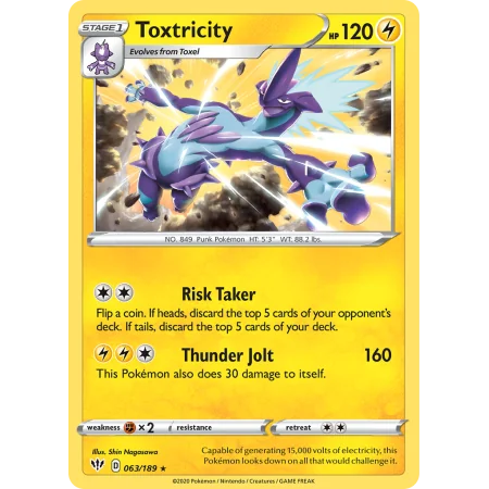 Toxtricity (Reverse Holo)