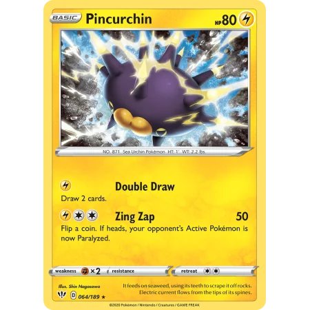 Pincurchin (Reverse Holo)