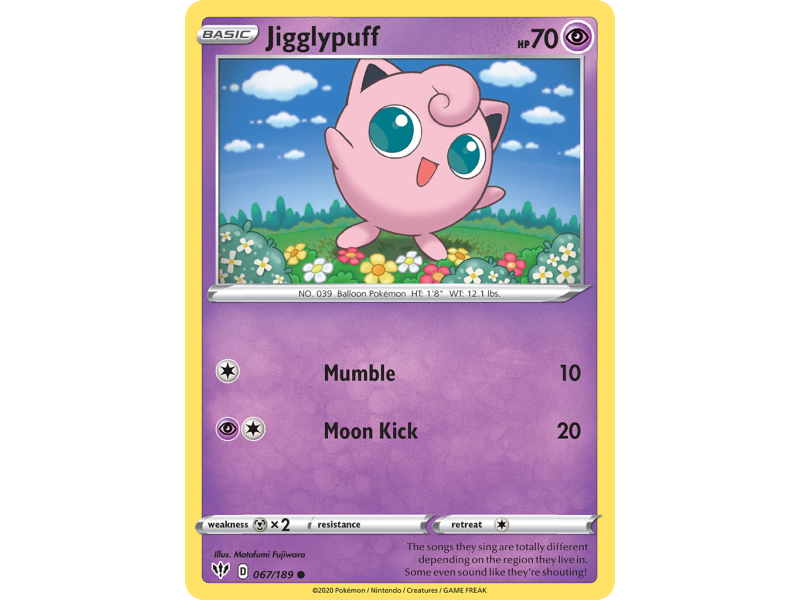 Jigglypuff (Reverse Holo)