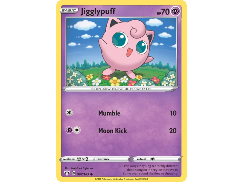 Jigglypuff (Reverse Holo)