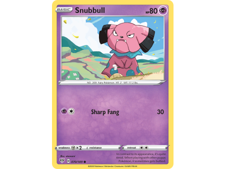 Snubbull (Reverse Holo)