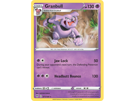 Granbull (Reverse Holo)