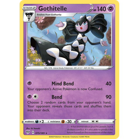 Gothitelle (Reverse Holo)