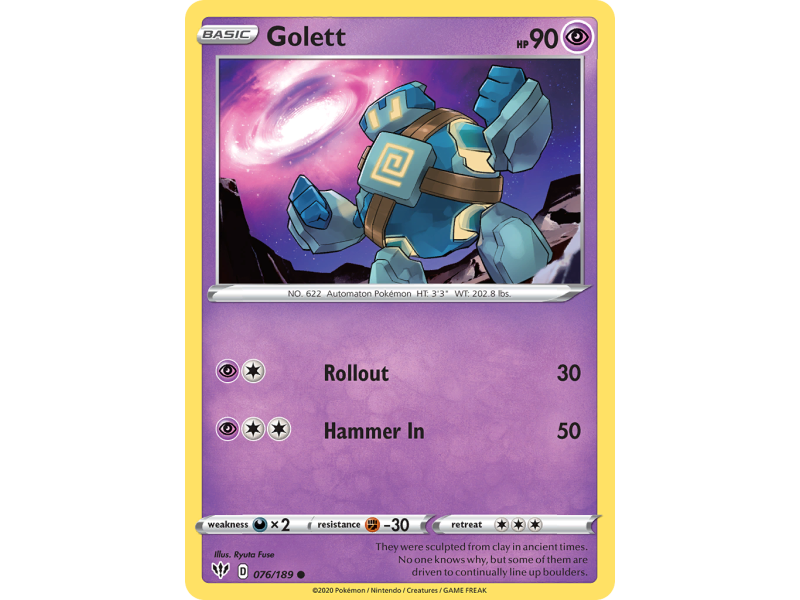 Golett (Reverse Holo)
