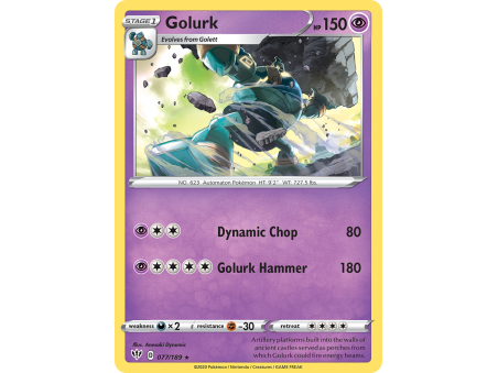Golurk (Reverse Holo)