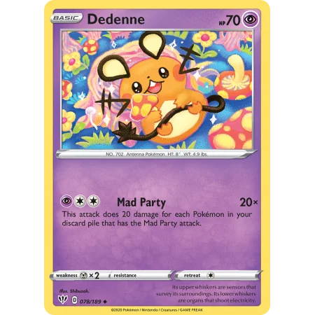 Dedenne (Reverse Holo)