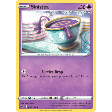 Sinistea (Reverse Holo)