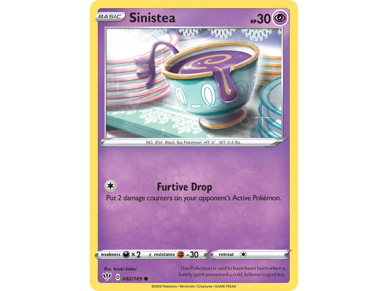 Sinistea (Reverse Holo)