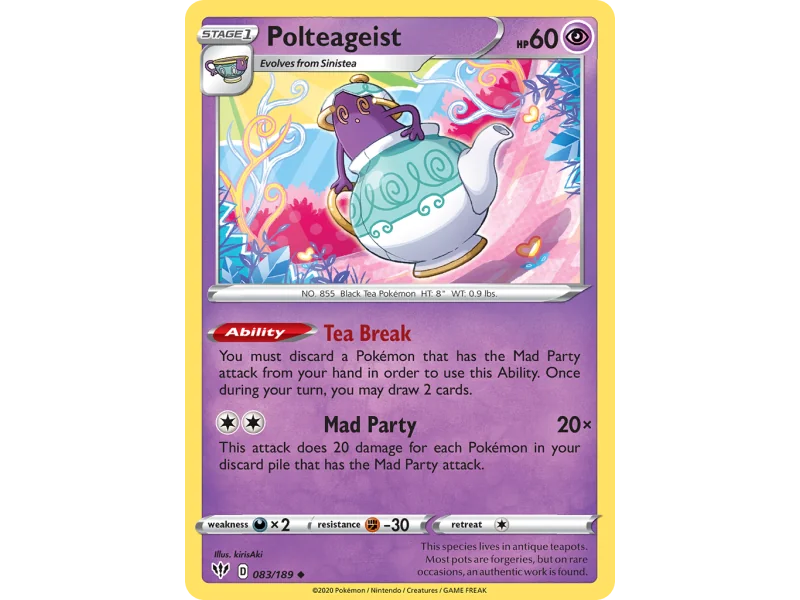 Polteageist (Reverse Holo)
