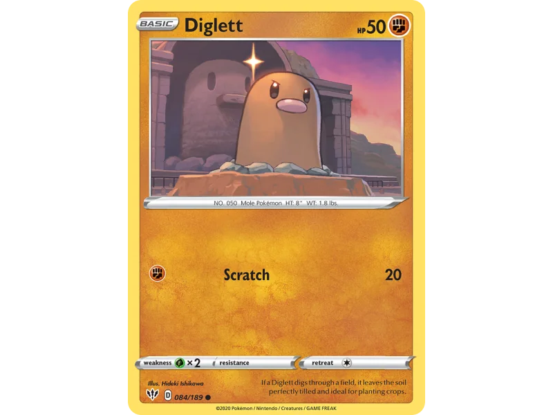 Diglett (Reverse Holo)