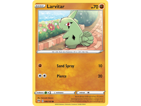 Larvitar (Reverse Holo)