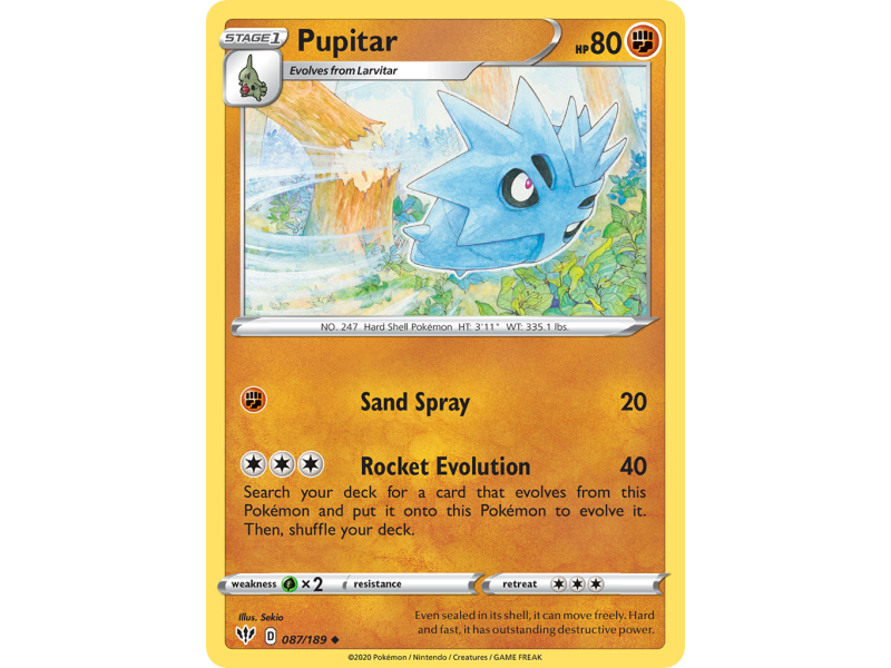 Pupitar (Reverse Holo)
