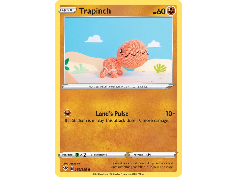 Trapinch (Reverse Holo)