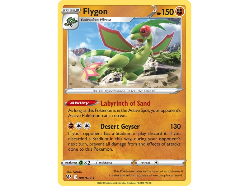 Flygon (Reverse Holo)