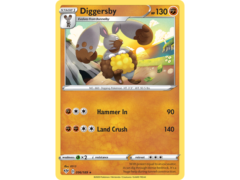 Diggersby (Reverse Holo)