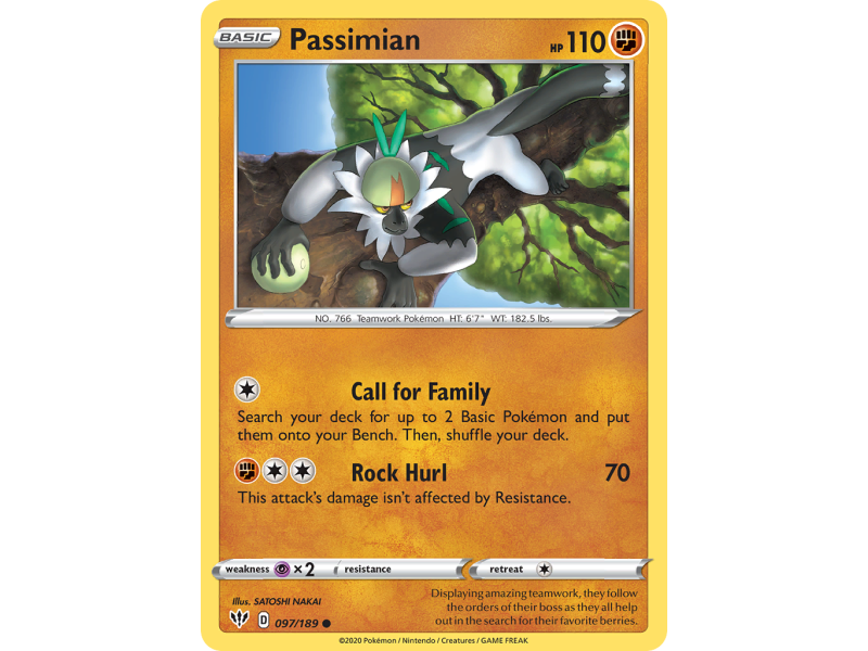 Passimian (Reverse Holo)