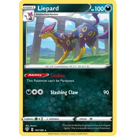 Liepard (Reverse Holo)