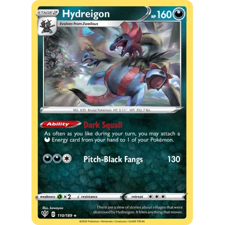 Hydreigon (Reverse Holo)