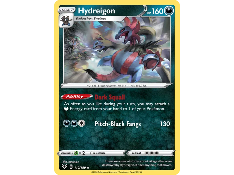 Hydreigon (Reverse Holo)