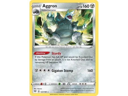 Aggron (Reverse Holo)