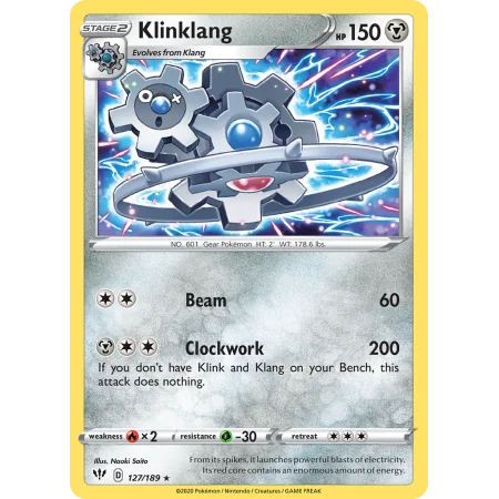 Klinklang (Reverse Holo)