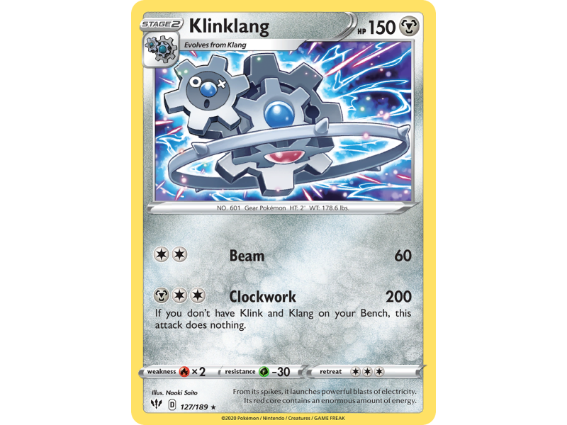 Klinklang (Reverse Holo)