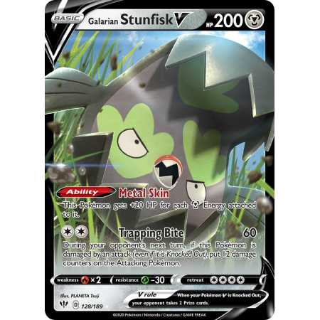 Galarian Stunfisk V