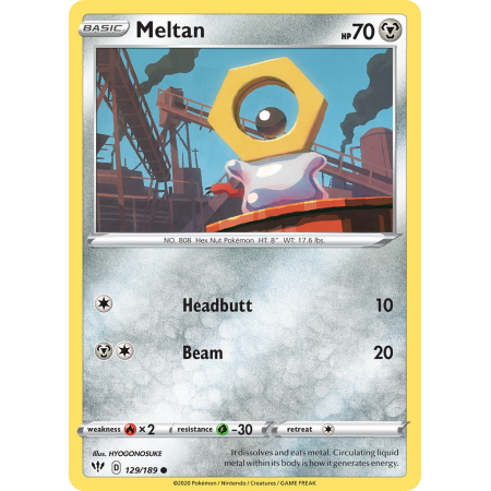 Meltan (Reverse Holo)