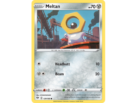 Meltan (Reverse Holo)
