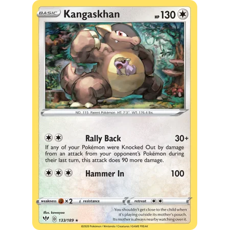 Kangaskhan (Reverse Holo)