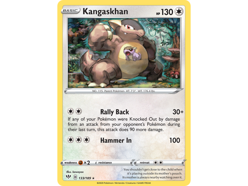 Kangaskhan (Reverse Holo)