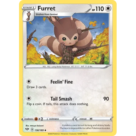 Furret (Reverse Holo)
