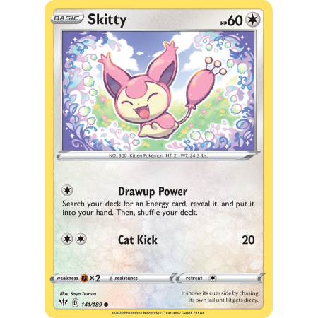 Skitty (Reverse Holo)
