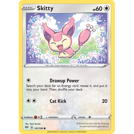 Skitty (Reverse Holo)