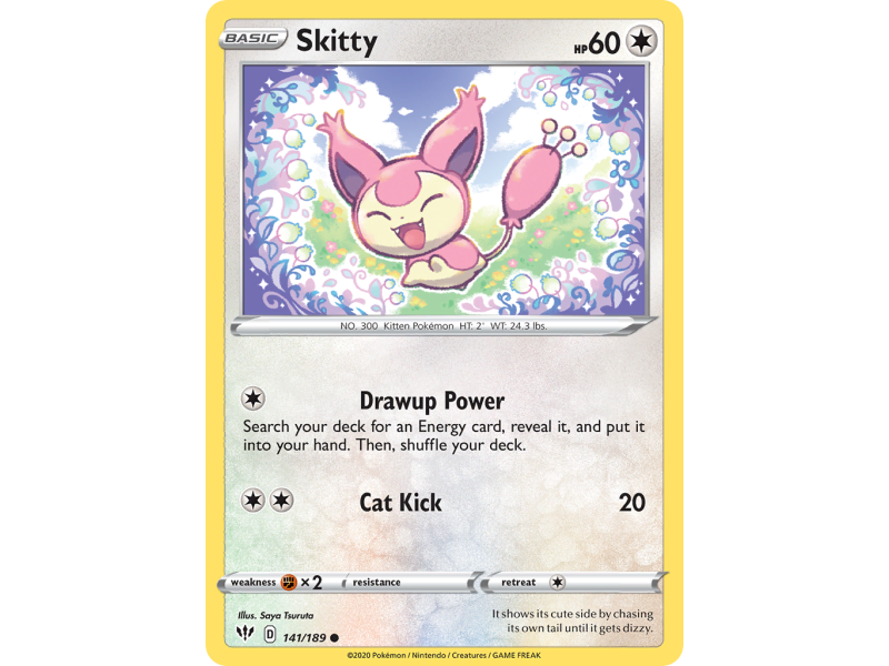 Skitty (Reverse Holo)