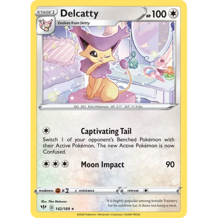 Delcatty (Reverse Holo)