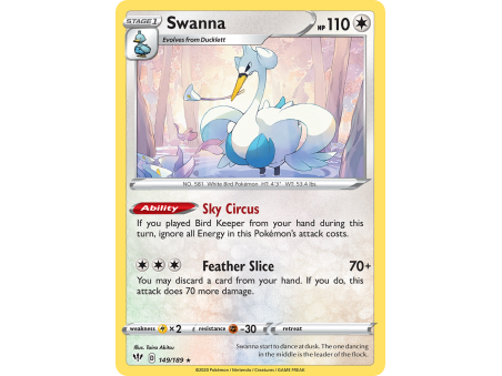 Swanna (Reverse Holo)