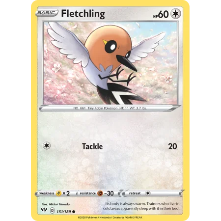 Fletchling (Reverse Holo)