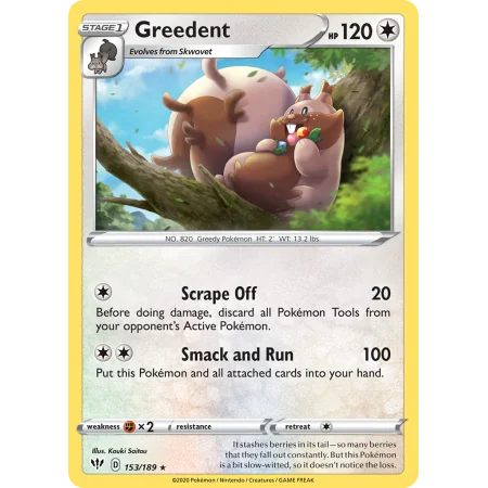 Greedent (Reverse Holo)