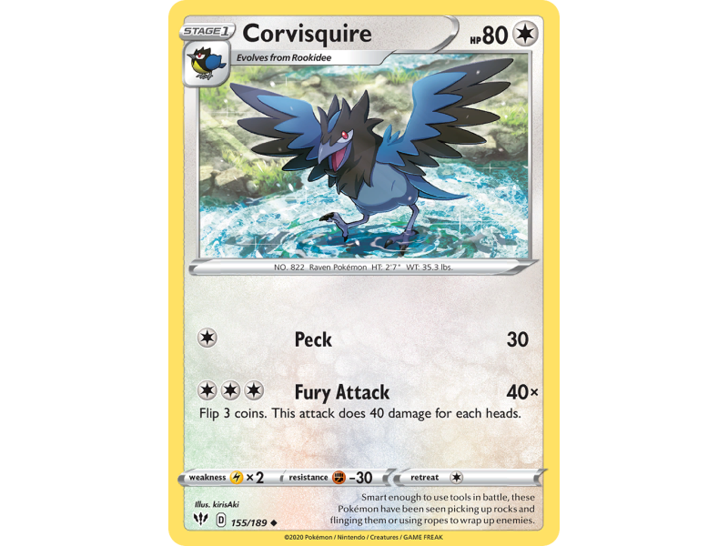 Corvisquire (Reverse Holo)