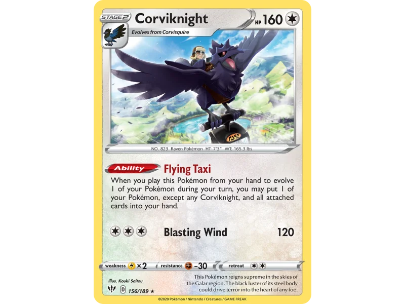 Corviknight (Reverse Holo)