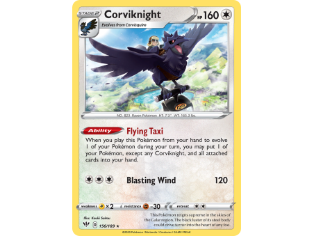 Corviknight (Reverse Holo)